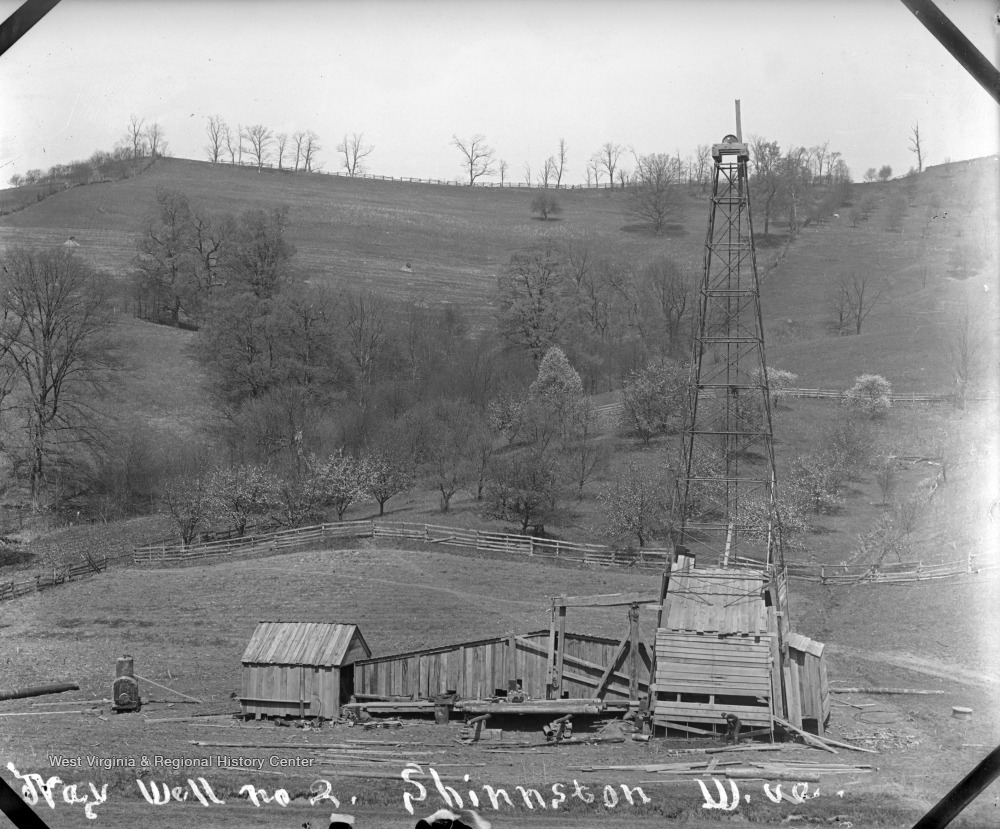 Nay Well no.2, Shinnston, W. Va. West Virginia History OnView WVU