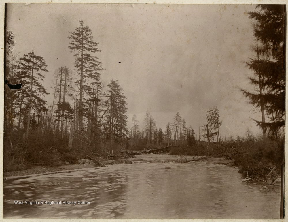 Likely Blackwater River in Tucker County, W. Va West Virginia History
