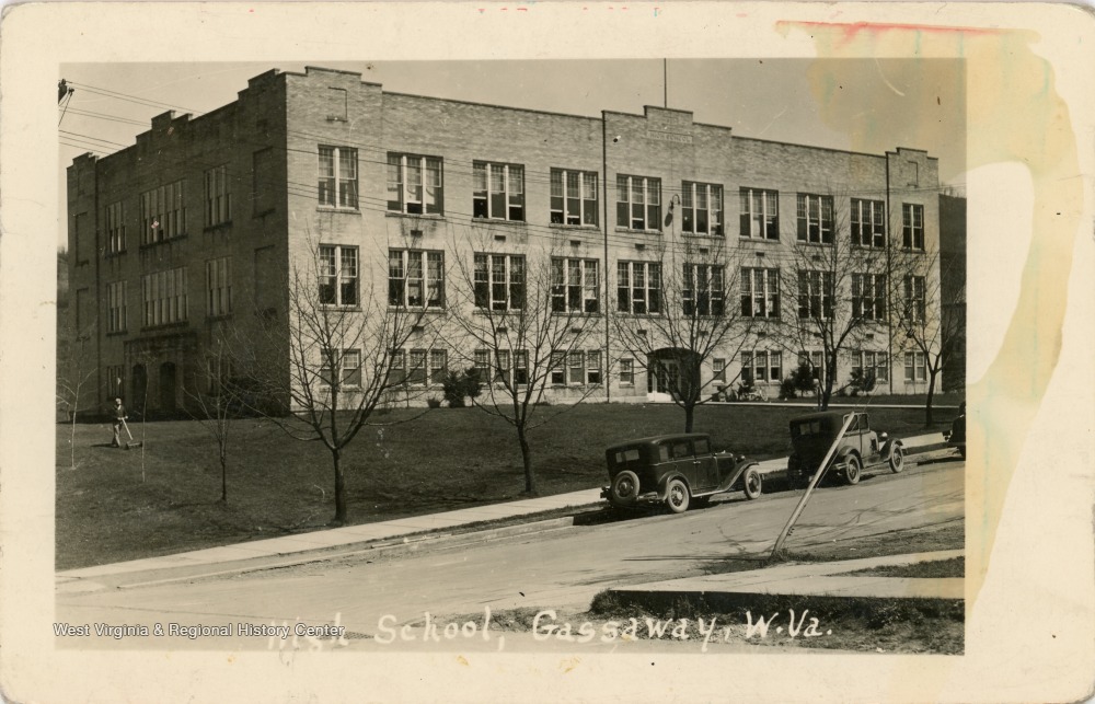 High School, Gassaway, W. Va. West Virginia History OnView WVU