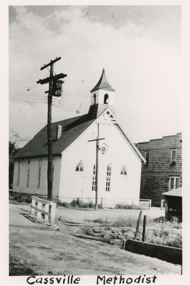 Cassville Methodist Church, Cass District, Monongalia County, W. Va