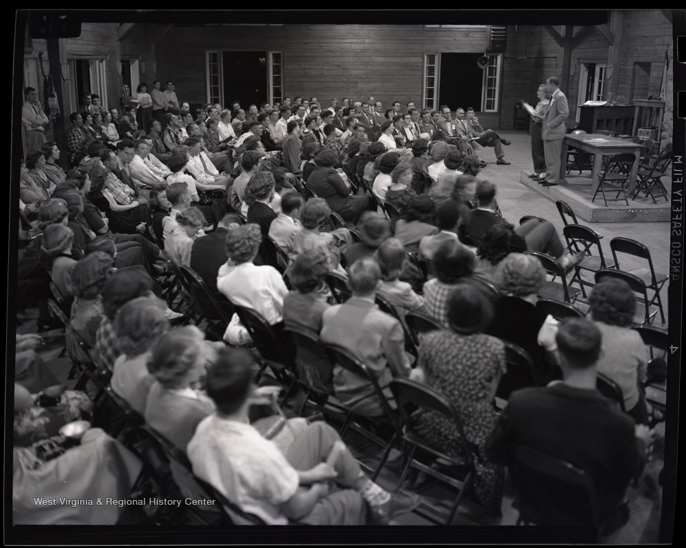 Rural Youth of USA Meeting, Jackson's Mill, W. Va. West Virginia History OnView WVU Libraries