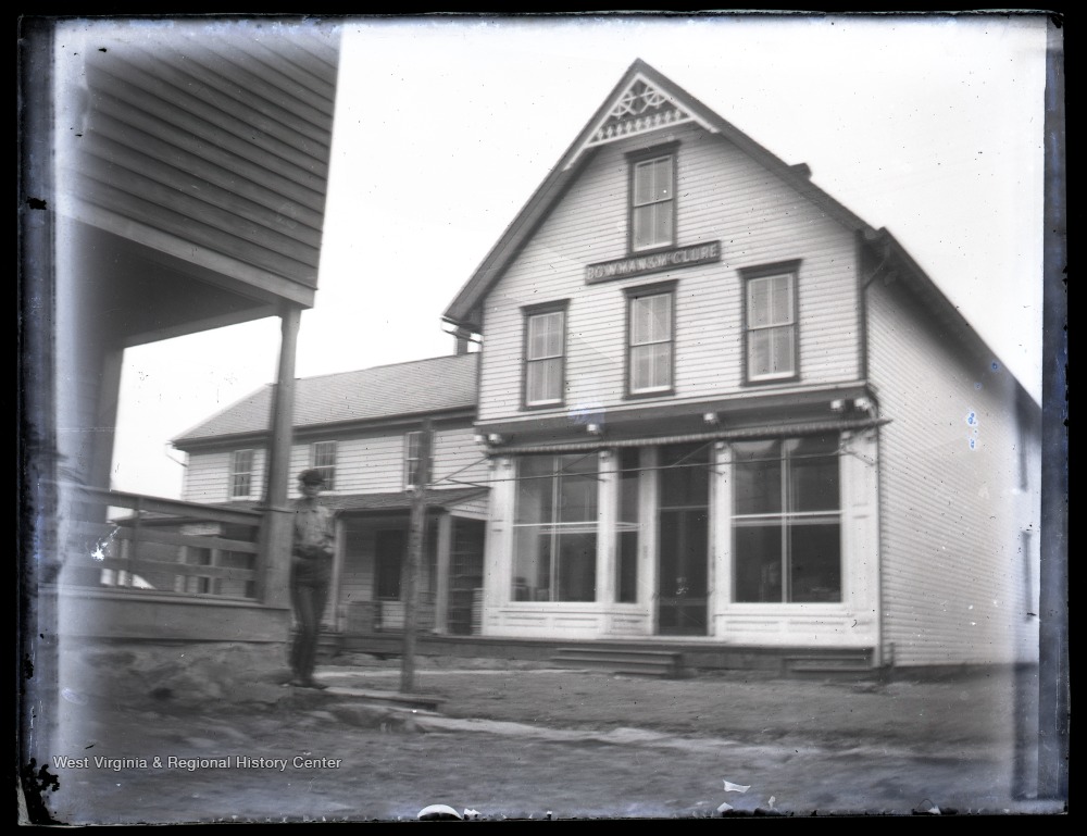 Bowman and McClure Store, Franklin, W. Va. West Virginia History