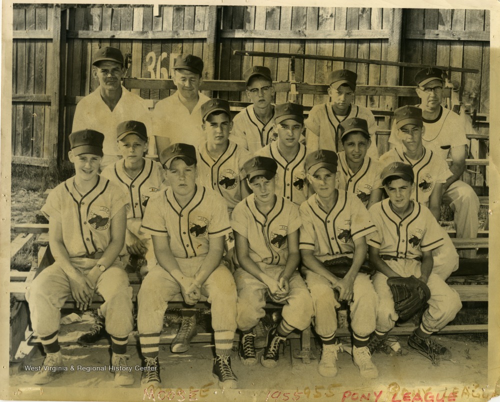 Moose Baseball Team West Virginia History OnView WVU Libraries