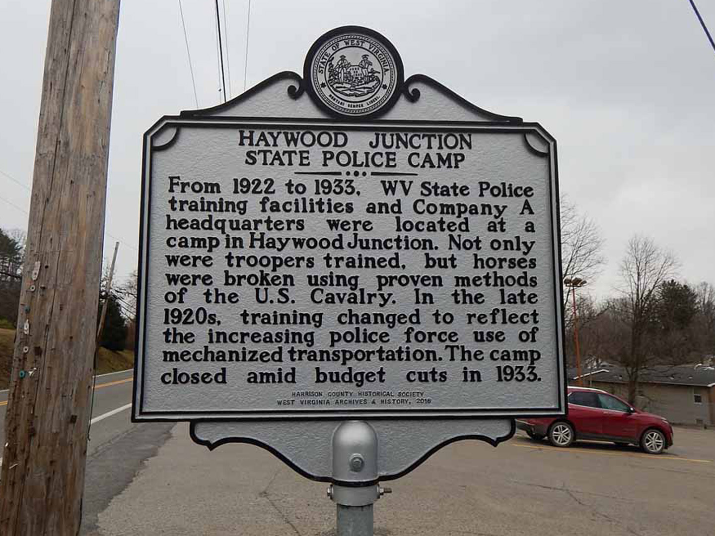 Harrison County The West Virginia Historical Markers Project