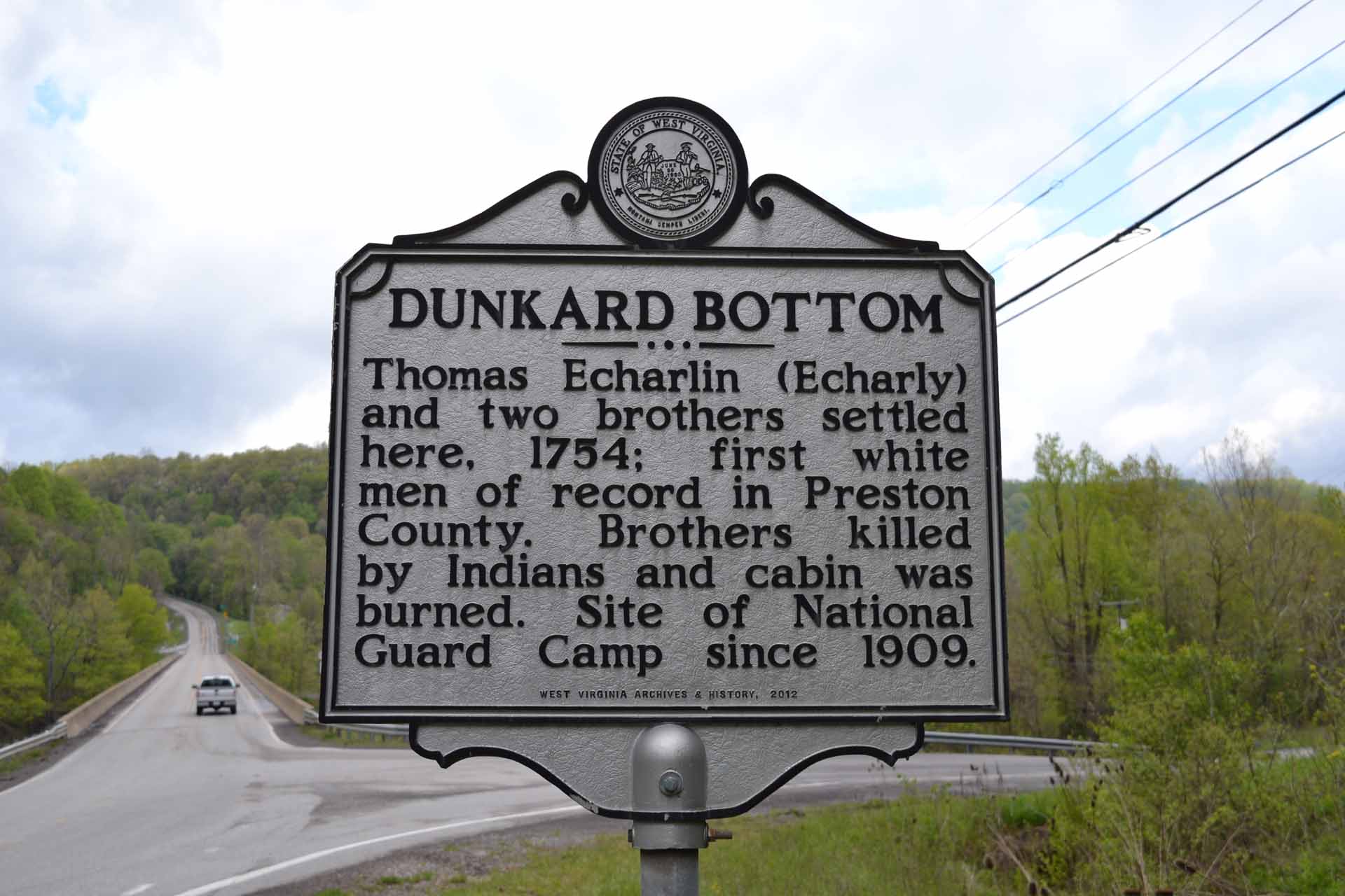 Preston County The West Virginia Historical Markers Project