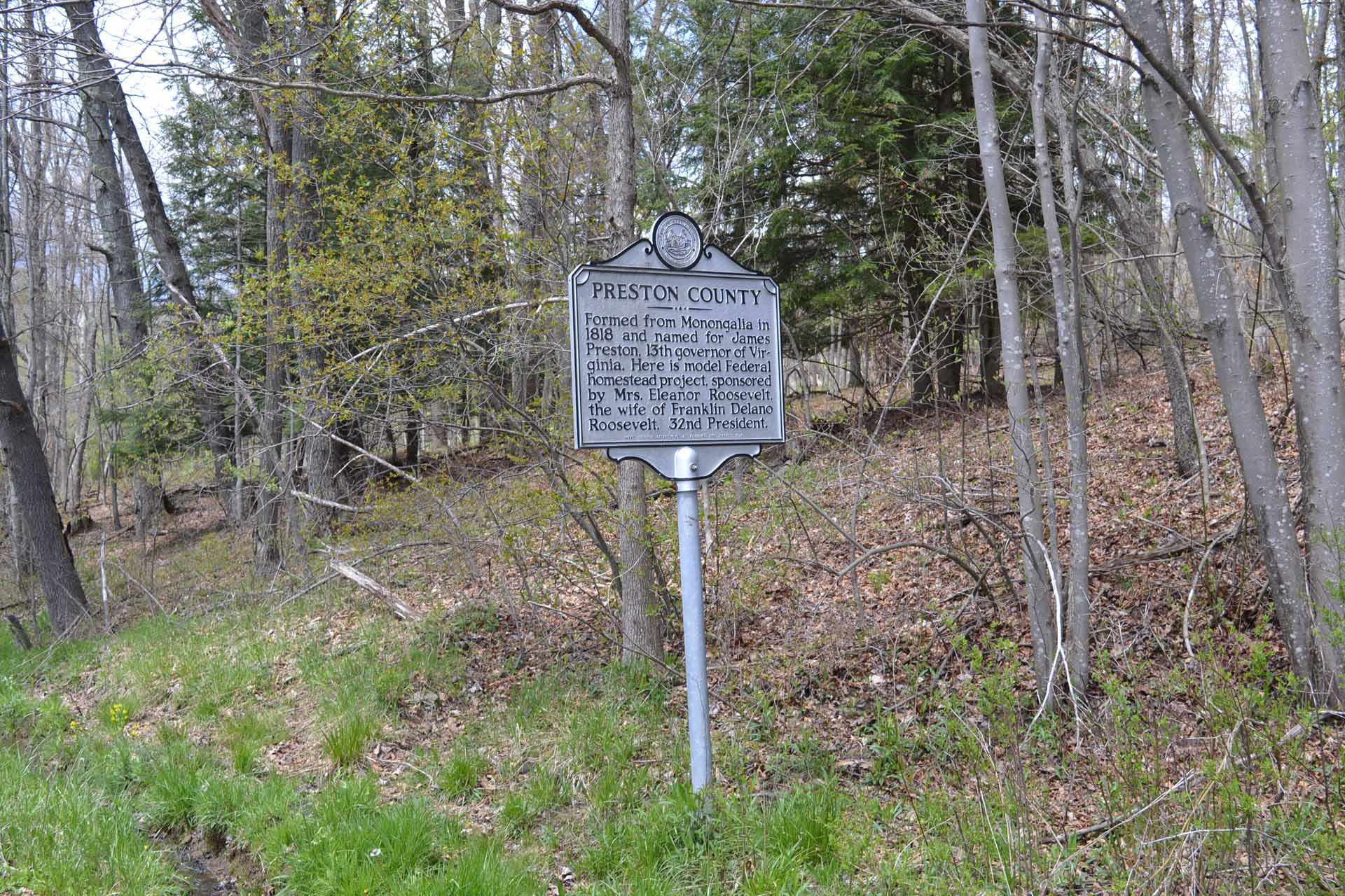 Preston County The West Virginia Historical Markers Project