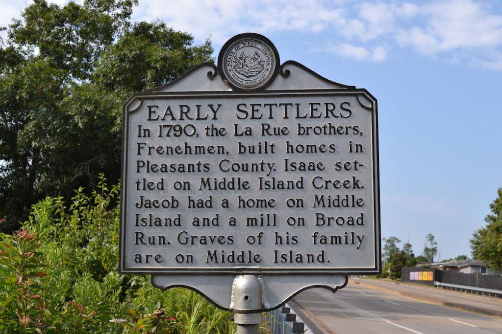 Pleasants County The West Virginia Historical Markers Project