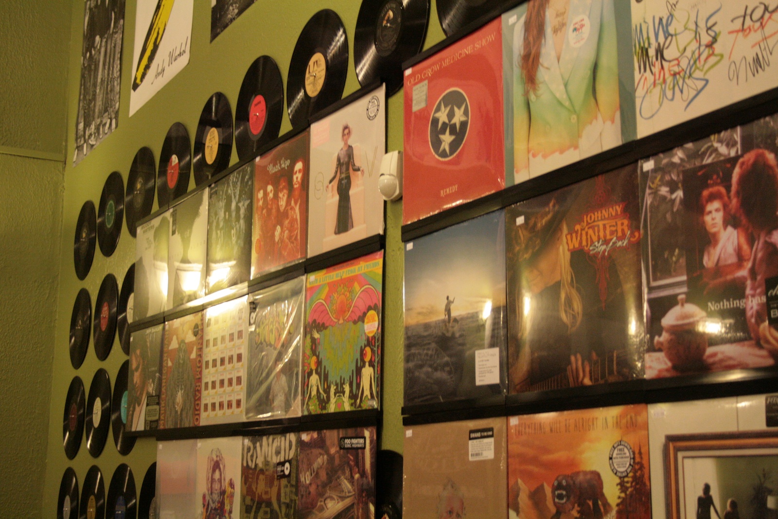Blast from the past Record stores, vinyl thriving again West