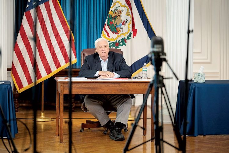 West Virginia Governor Justice No mask mandate if fully vaccinated