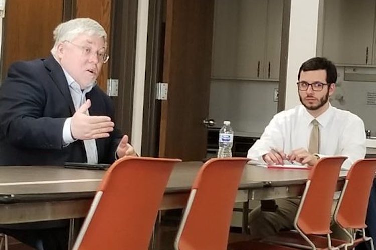 Attorney General Patrick Morrisey pays visit to southern West Virginia