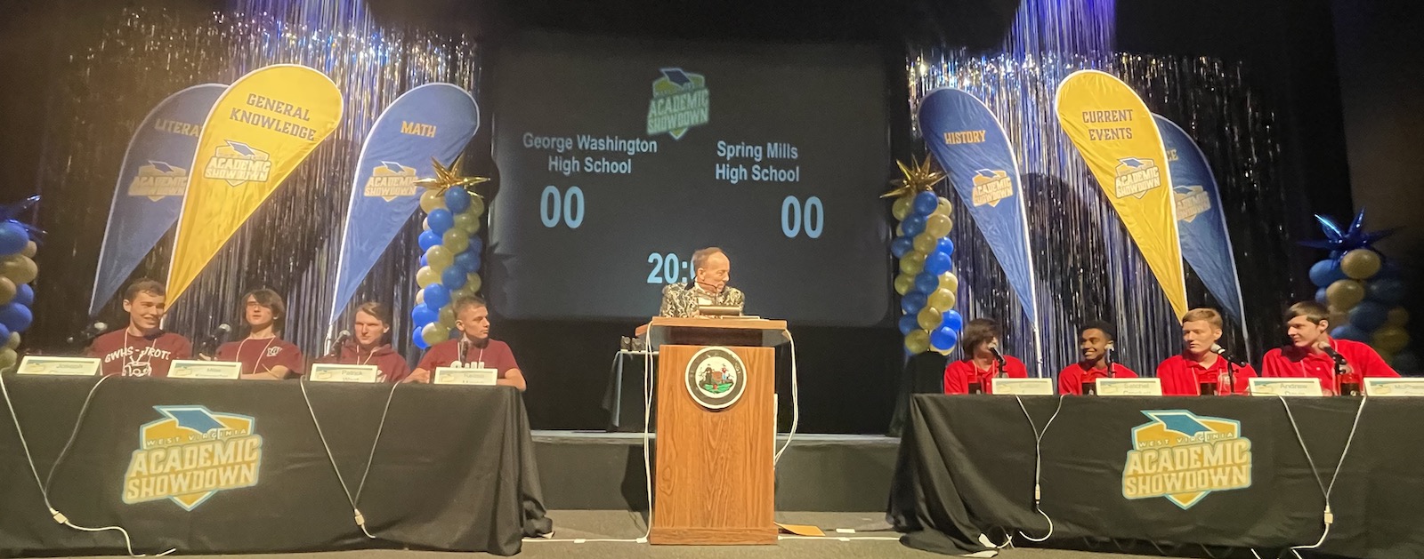 West Virginia's inaugural Academic Showdown Championship Bracket