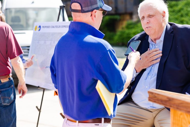 West Virginia Governor Justice announces massive road project to