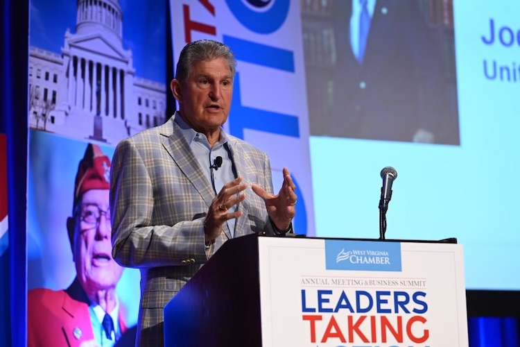 U.S. Senators Manchin, Capito address business leaders at The