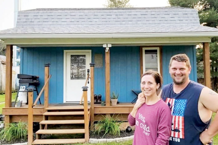 Tiny house a big deal for Mineral Wells, West Virginia, couple West