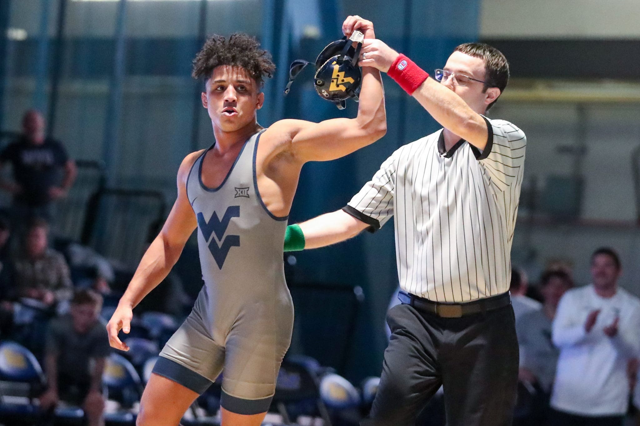 WVU's Jordan Titus Named Big 12 Wrestler of the Week; Mountaineers Now Ranked No. 24