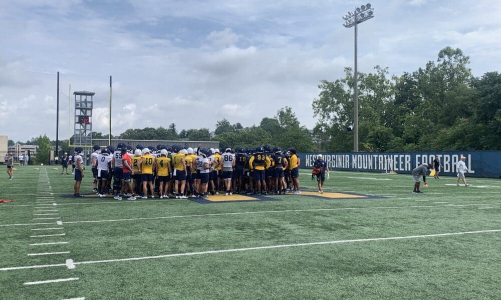 Latest Crop of HS Players on Campus for WVU Football Camp