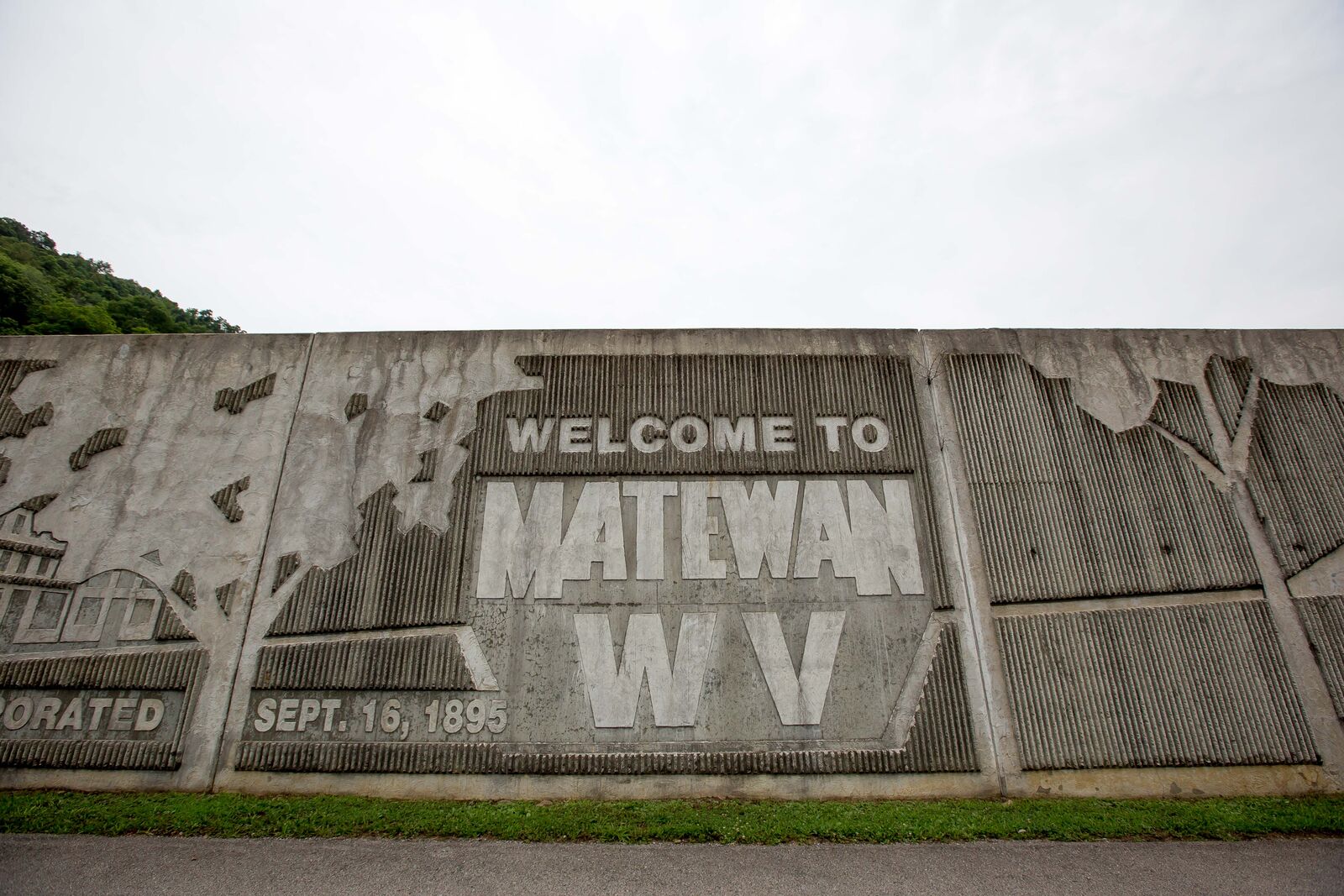 Matewan Floodwall Almost Heaven West Virginia