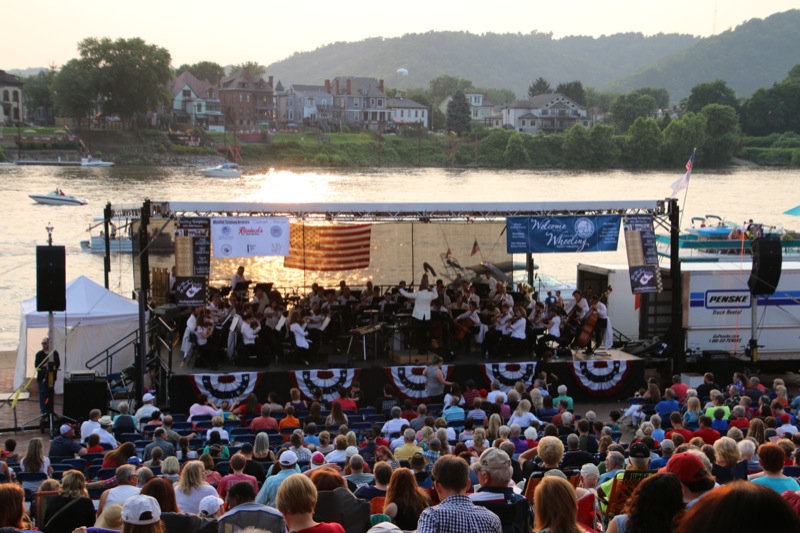 Wheeling Symphony Concert & Fireworks Almost Heaven West Virginia