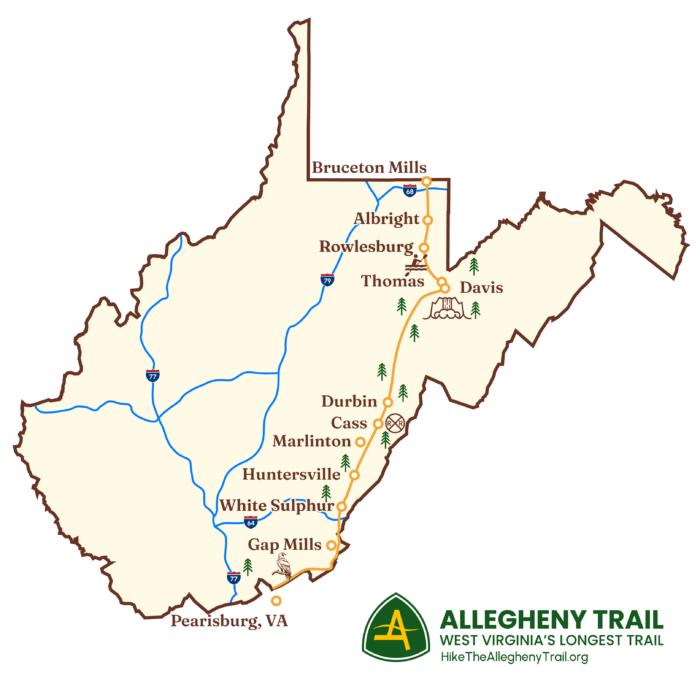Allegheny Trail Almost Heaven West Virginia