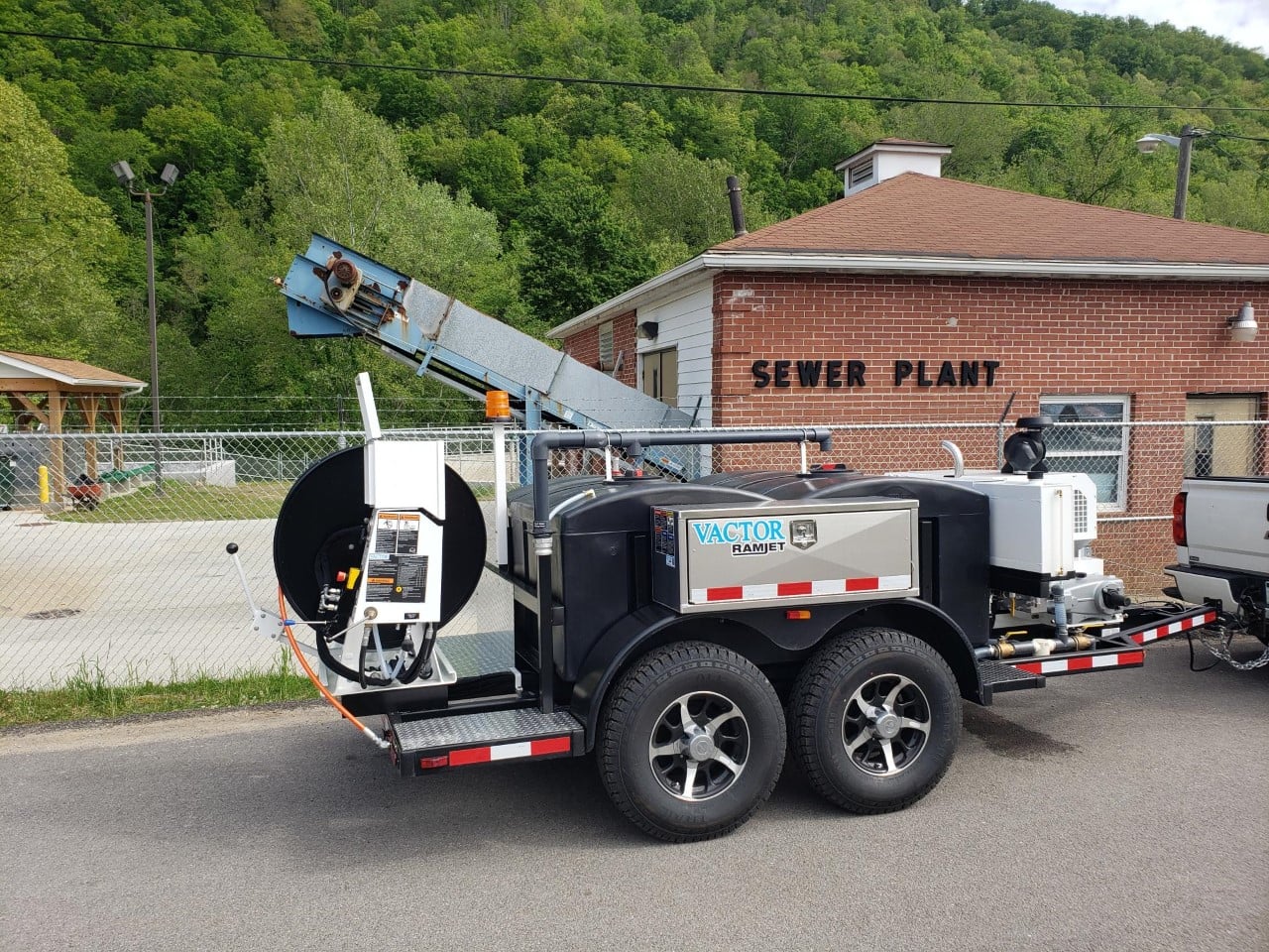 VACTOR Ram Jet trailer West Virginia Tractor Company