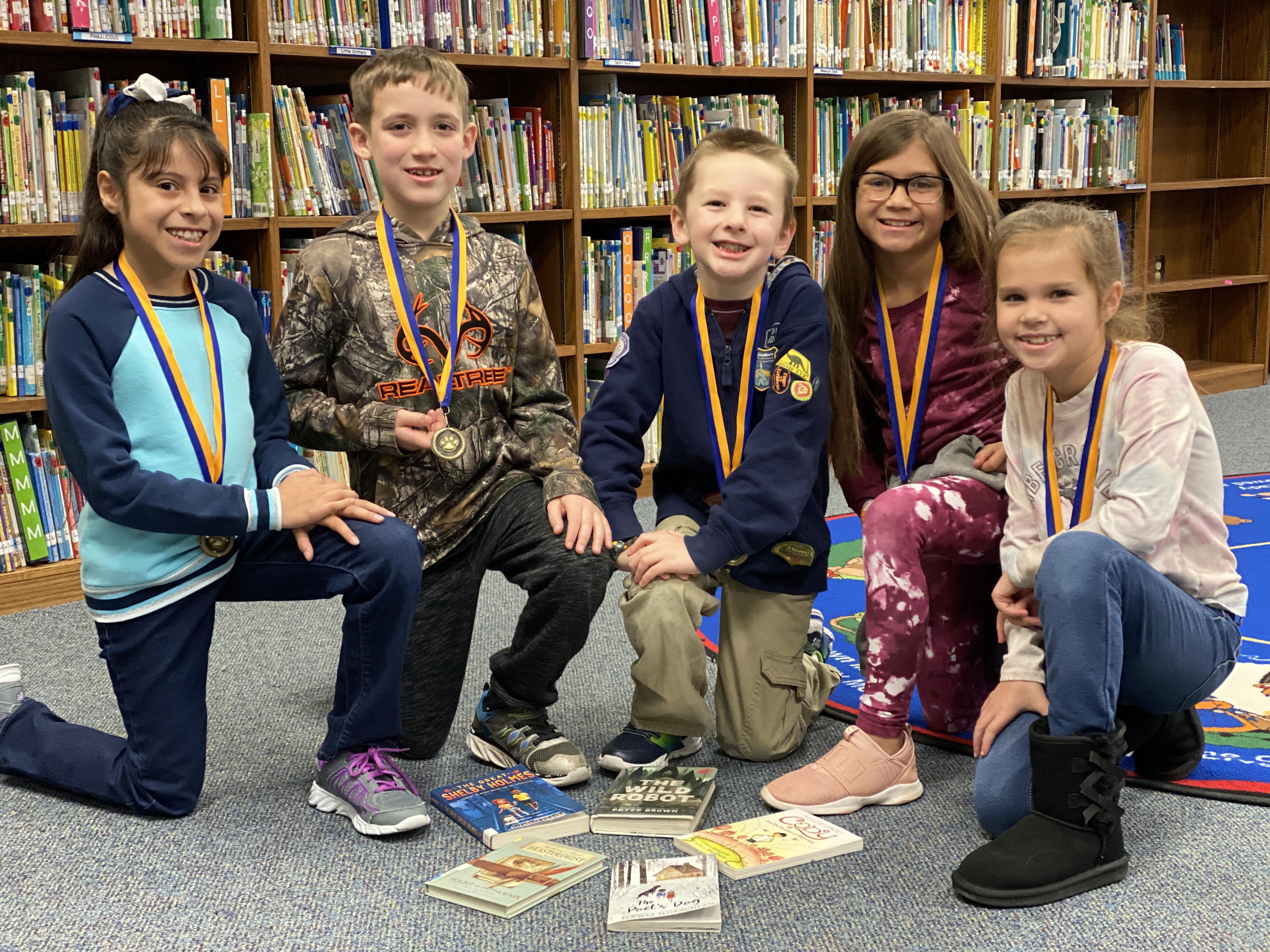 Elementary Students Compete in 2020 Battle of the Books Westwind