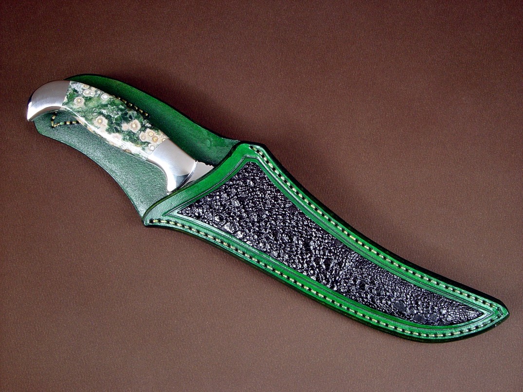 "Dagon" custom fillet, carving, boning, chef's knife by Jay Fisher