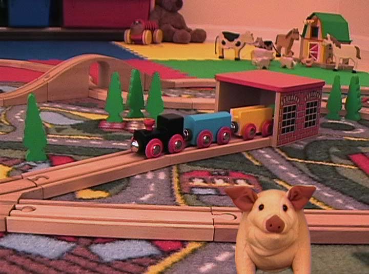 Preschoolers Learn About the World with a Friendly Pig and a Busy