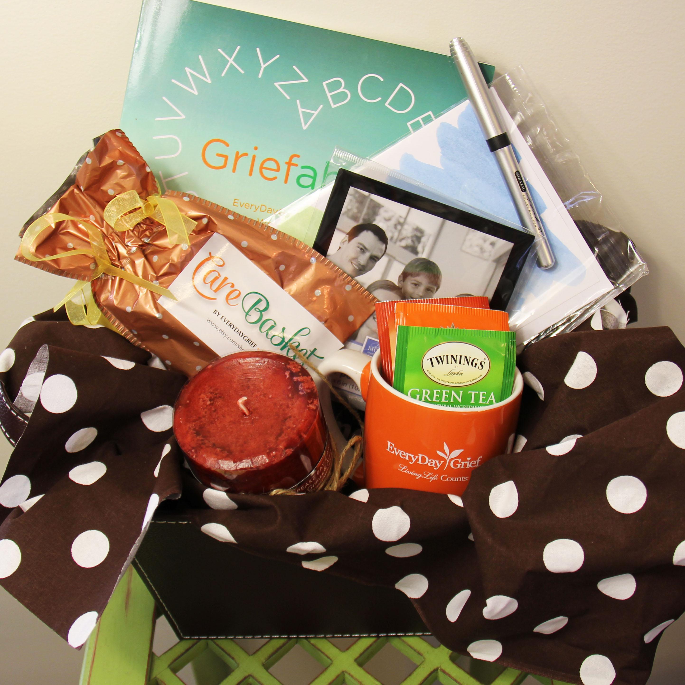 Grief Counselor and Author Now Offering Specialized Care Baskets