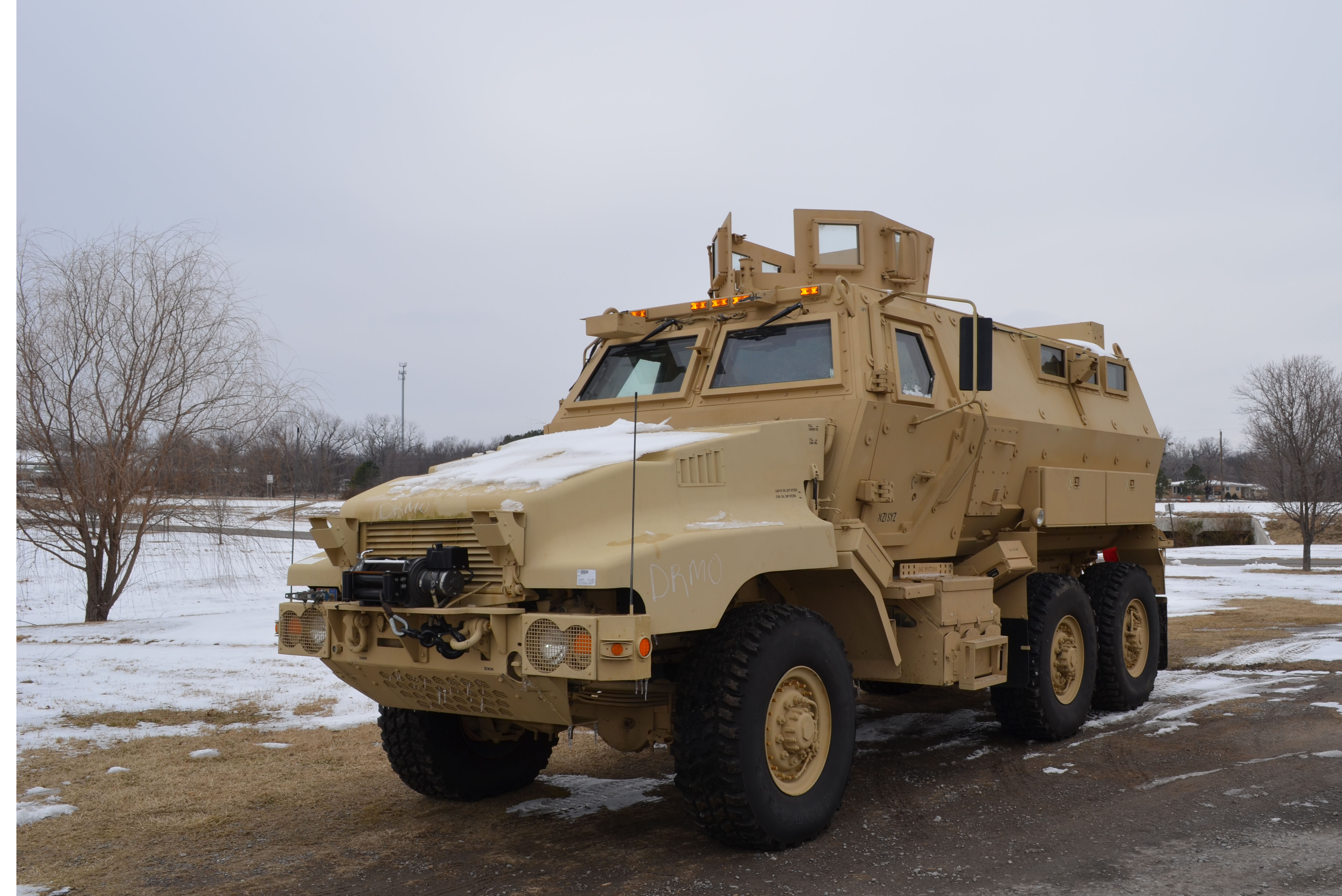 Cherokee Nation Marshals Secure Surplus Military Vehicle