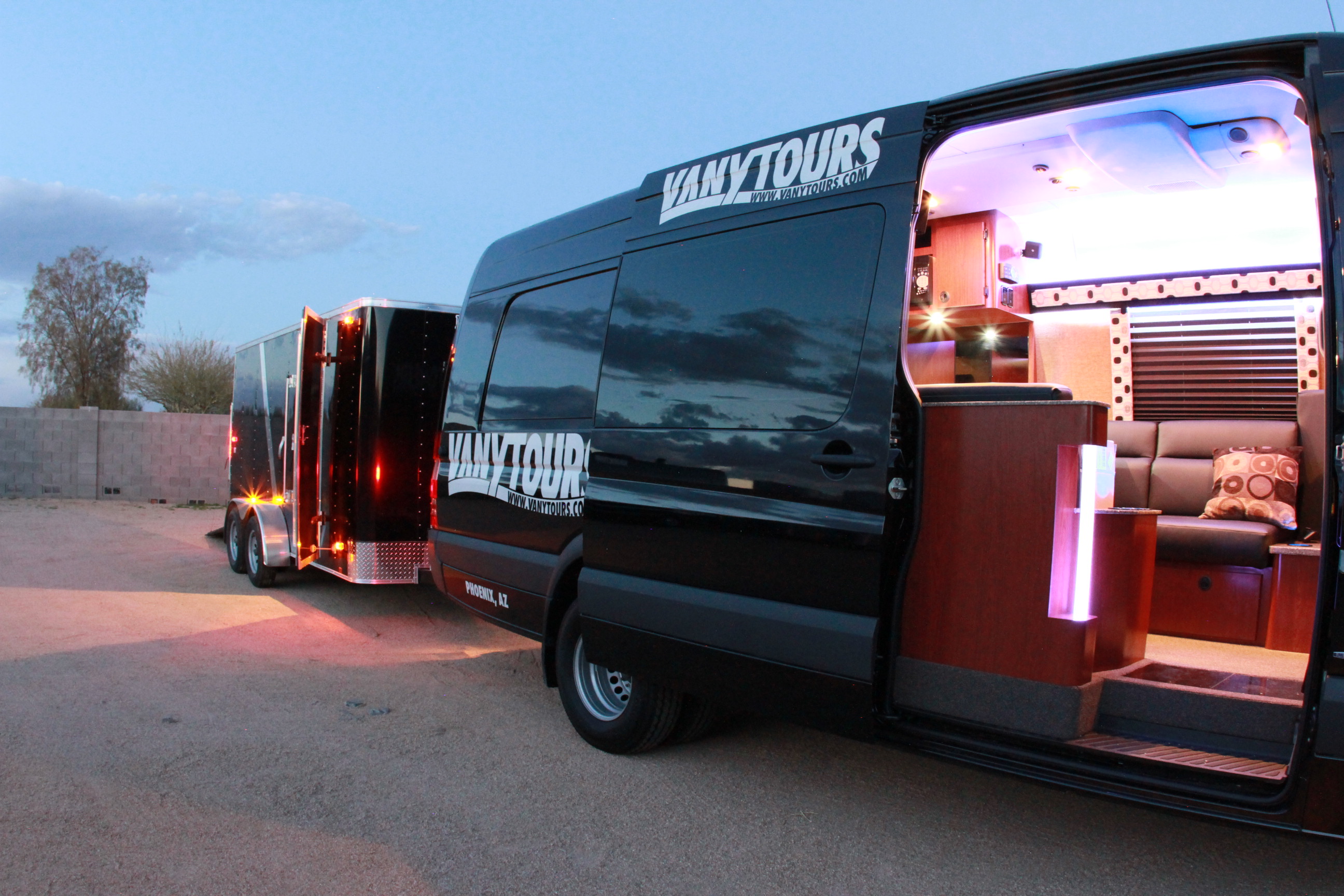 Van Y Tours Adds Three New Luxury Vans to Its Rental Ranks