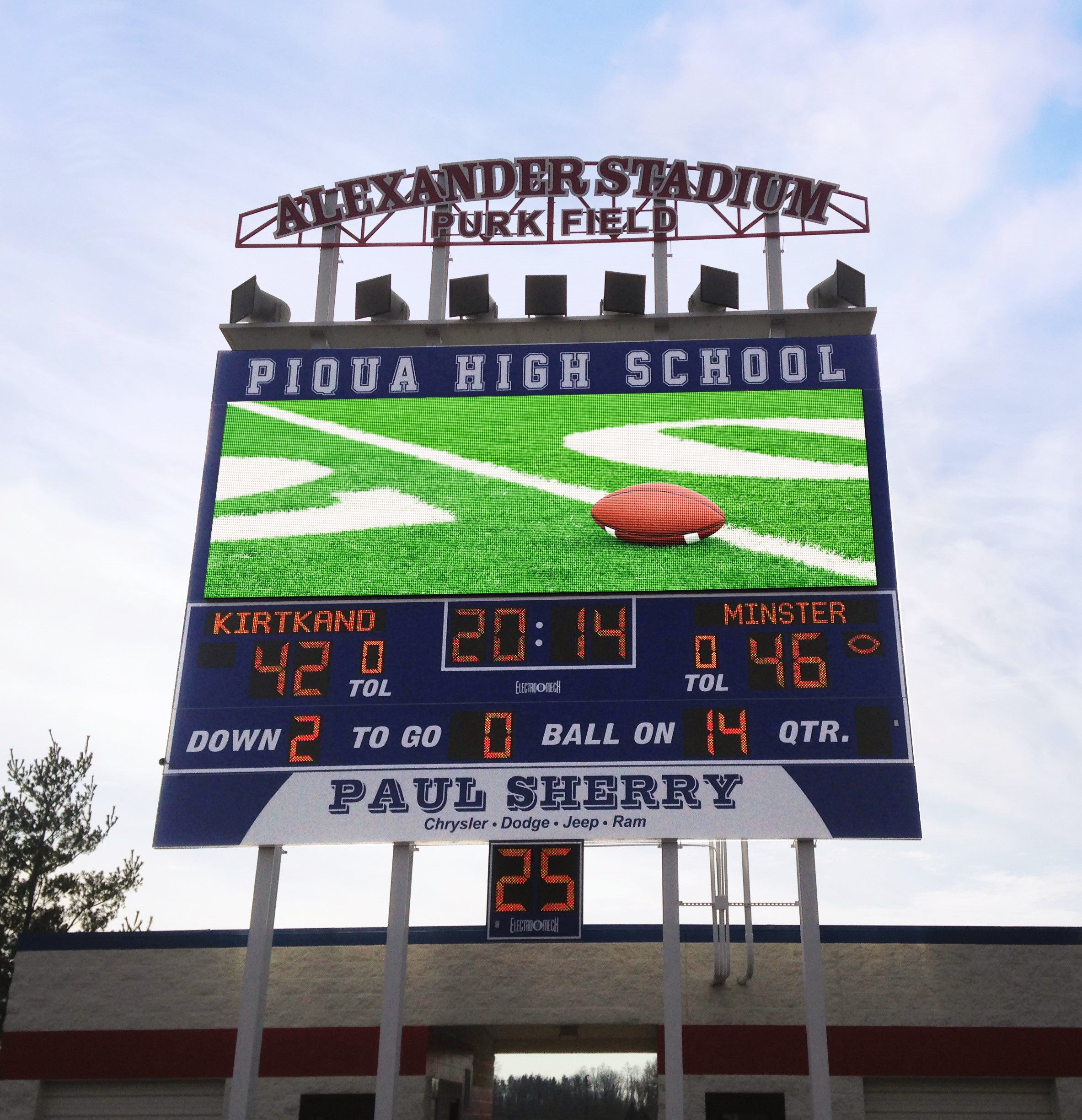 Ohio Stadium Stays Ahead of the Game With New LED Scoreboard Display