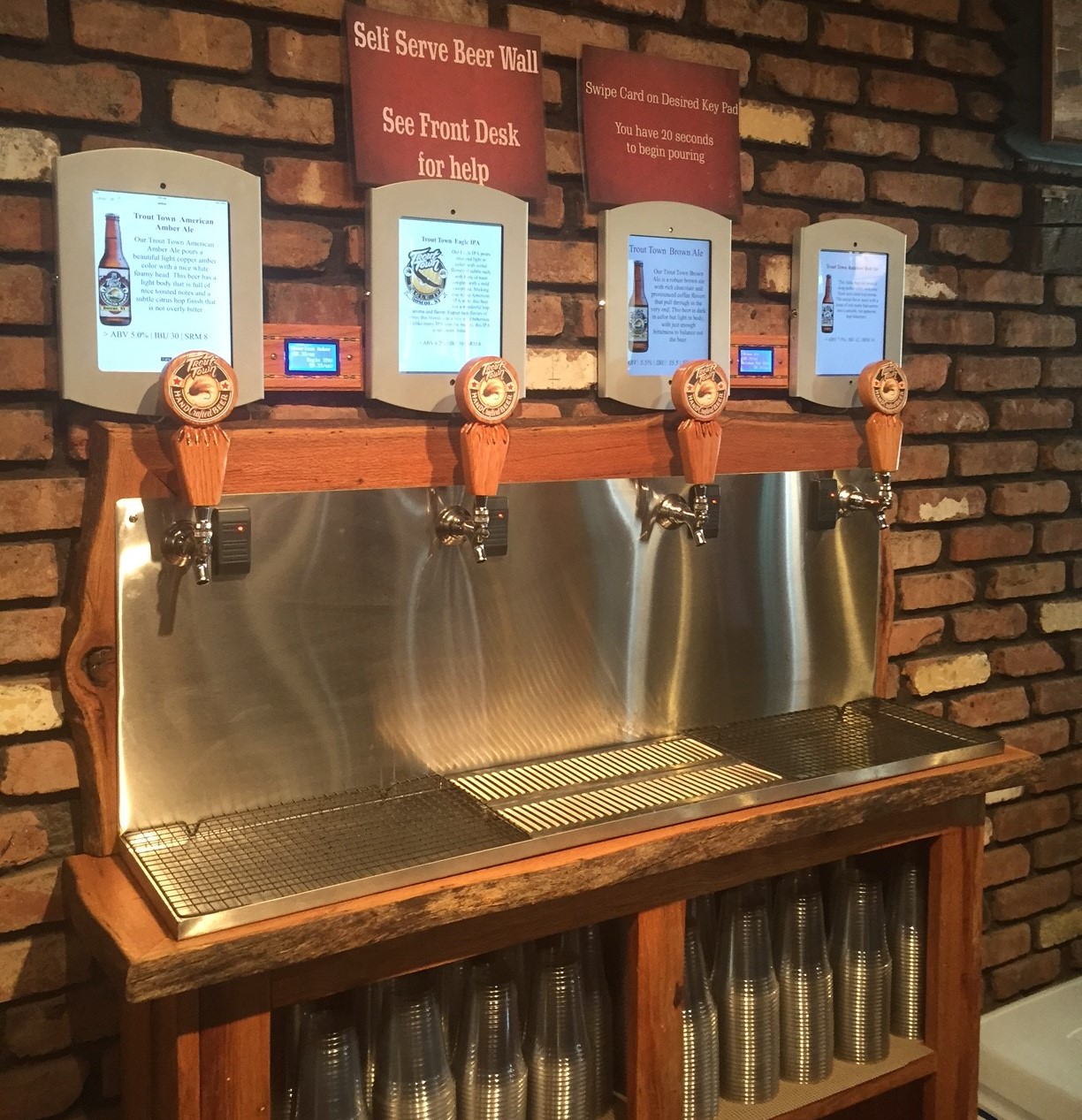 Roscoe Brewing Company brings SelfService Beer to Trout Town USA