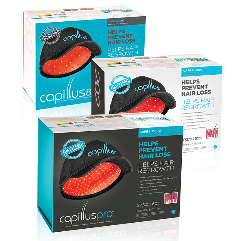 Capillus Hair Care Products and Keratin Fibers Get a New Look and Name
