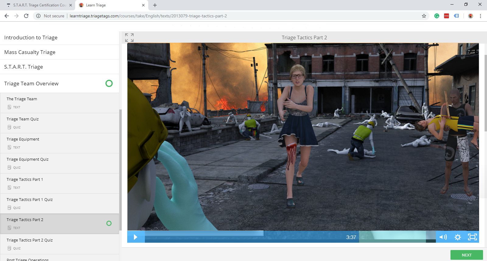 Online S.T.A.R.T. Triage Certification Course Offered By Disaster