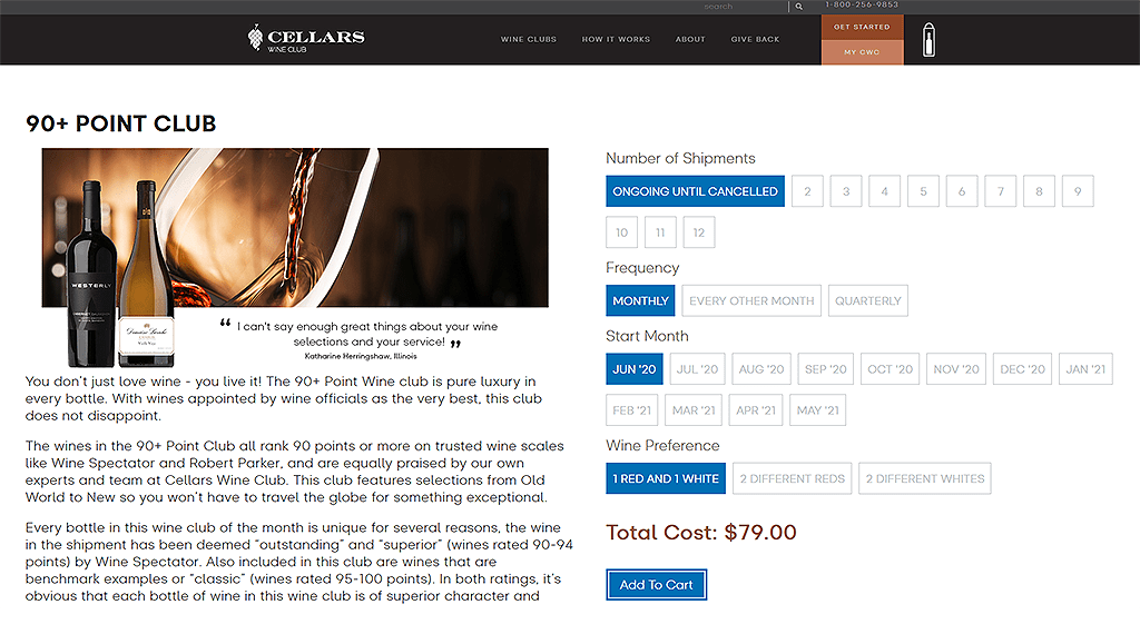 Cellars Wine Club Announces an Updated site to streamline the easy of wine buying without the
