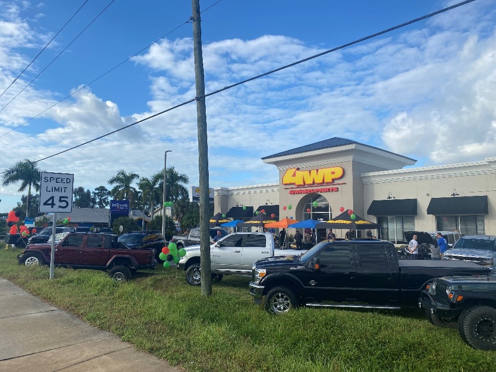 4 Wheel Parts Opens 98th Store in Fort Myers, Florida