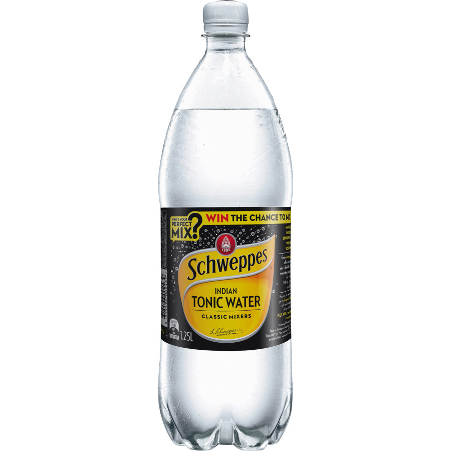 Schweppes Indian Tonic Water Value Cellars