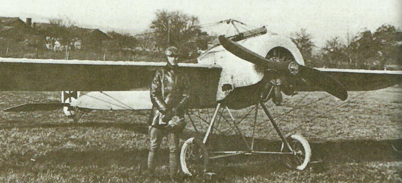 Focker E Fokker Eindecker – German E monoplane of World War One