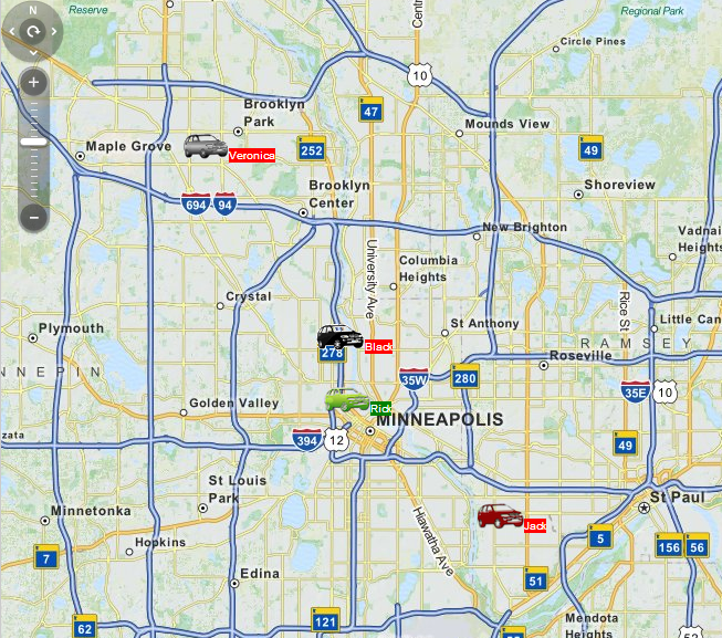 Log in GPS Vehicle Tracking by TMI VentureGPS