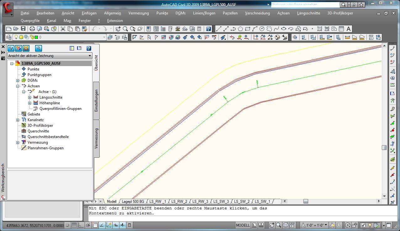 Querschnitt erstellen (Autodesk/AutoCAD Civil 3D) Foren auf CAD.de