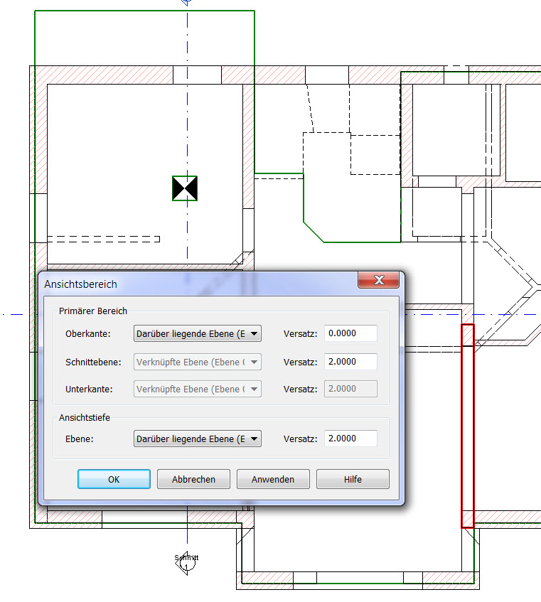 Schalplan, bzw. Deckenuntersicht (Autodesk/Autodesk REVIT