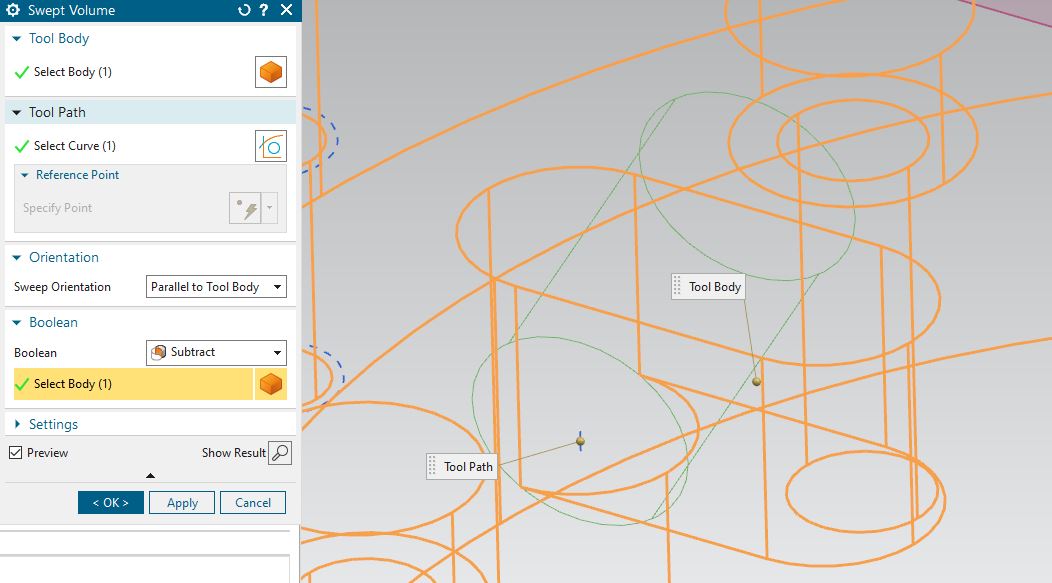 Swept Volume ( Siemens Digital Industries Software/NX) Foren auf CAD.de