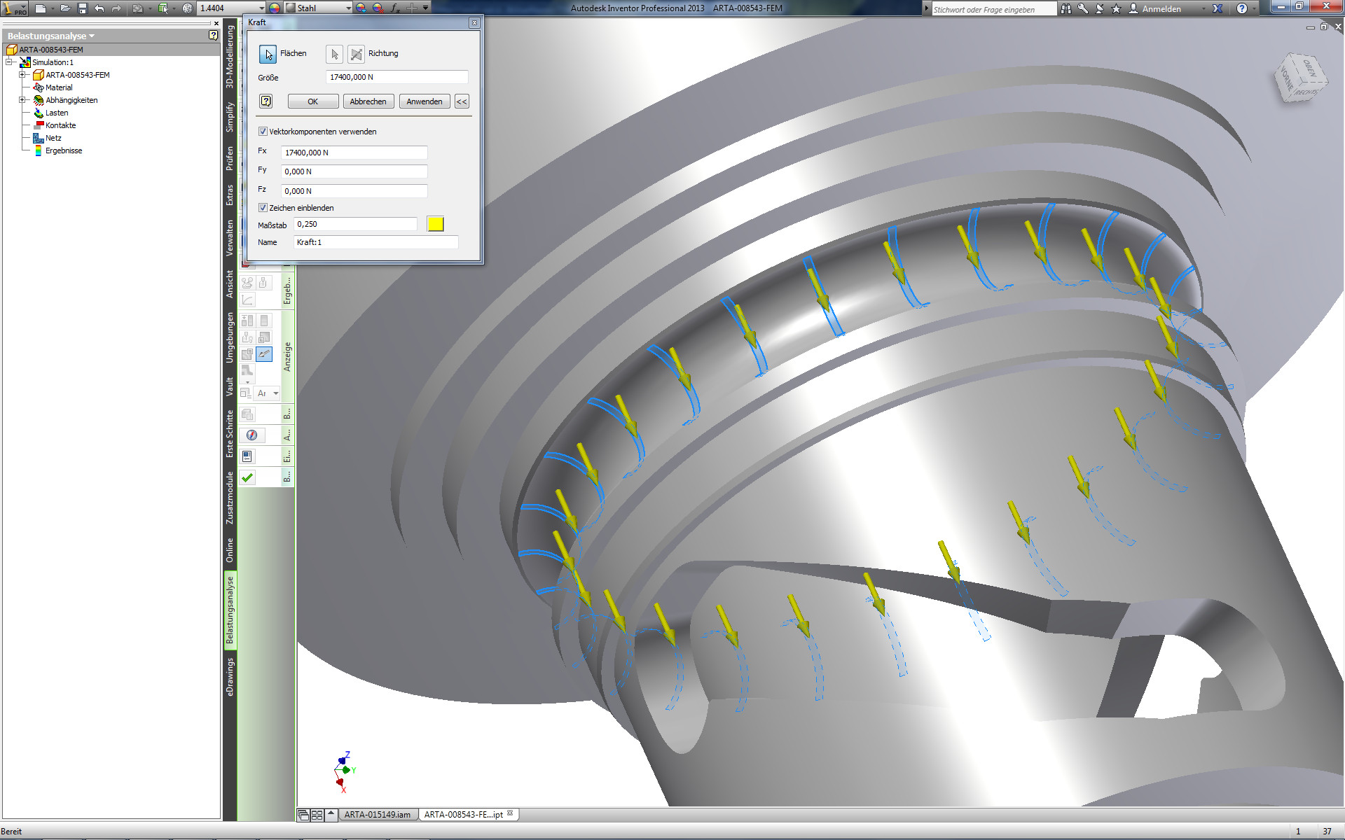 Trennen Kugellaufbahn (Autodesk/Inventor) Foren auf CAD.de