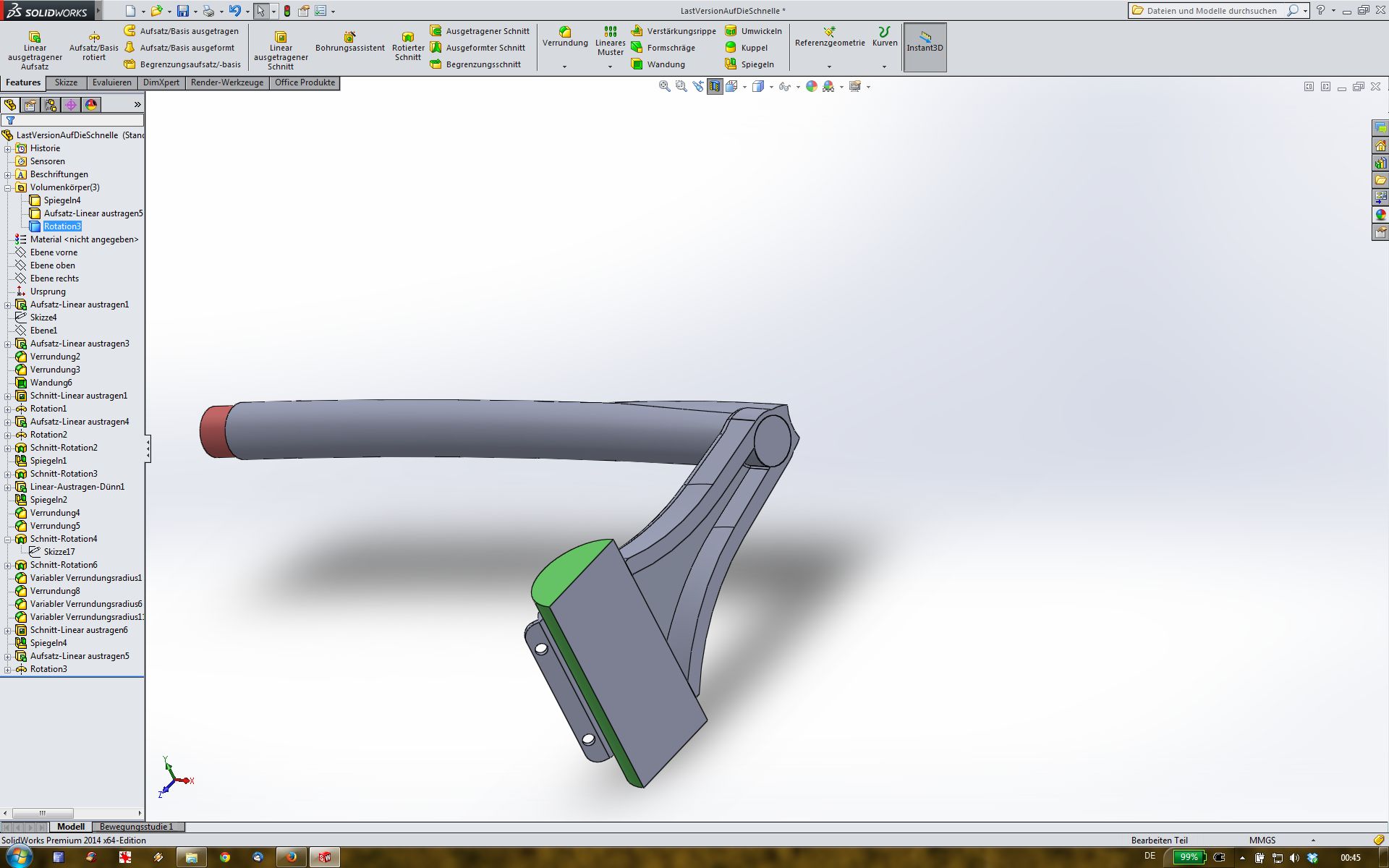 Variabler Radius kann nicht erstellt werden (DS SolidWorks/SolidWorks