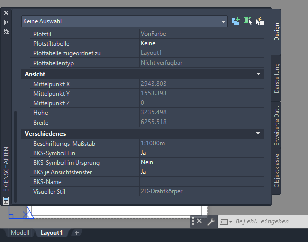 Beschriftungsmaßstab im Layout ändern (Autodesk/Rund um AutoCAD