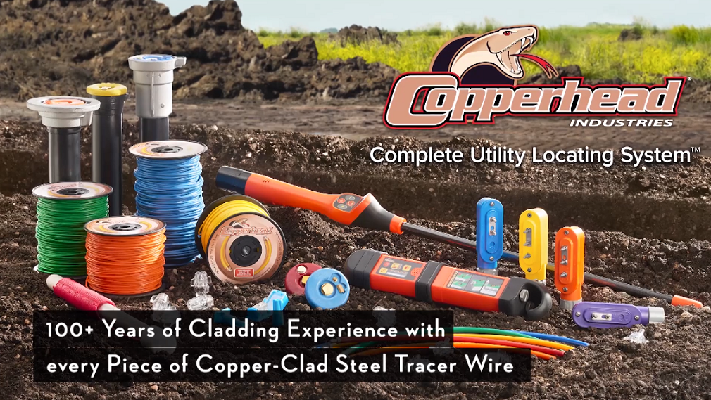 Protecting Underground Utilities With CopperClad Steel Tracer Wire
