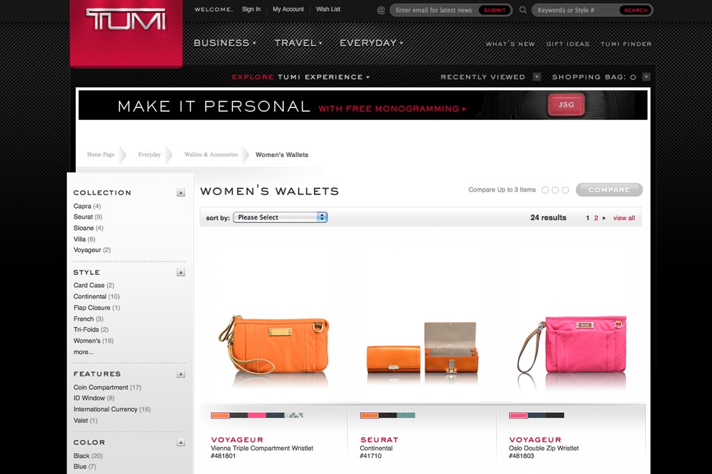 Tumi Prices Shares as IPO Date Nears