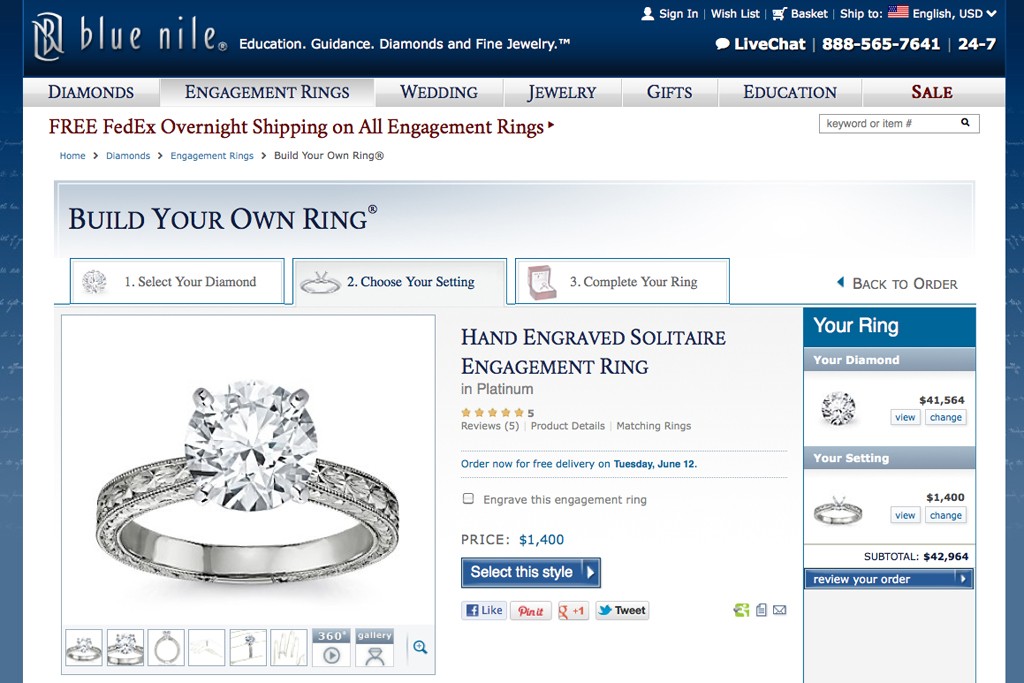 Fine Jewelry Market Sparkles Online