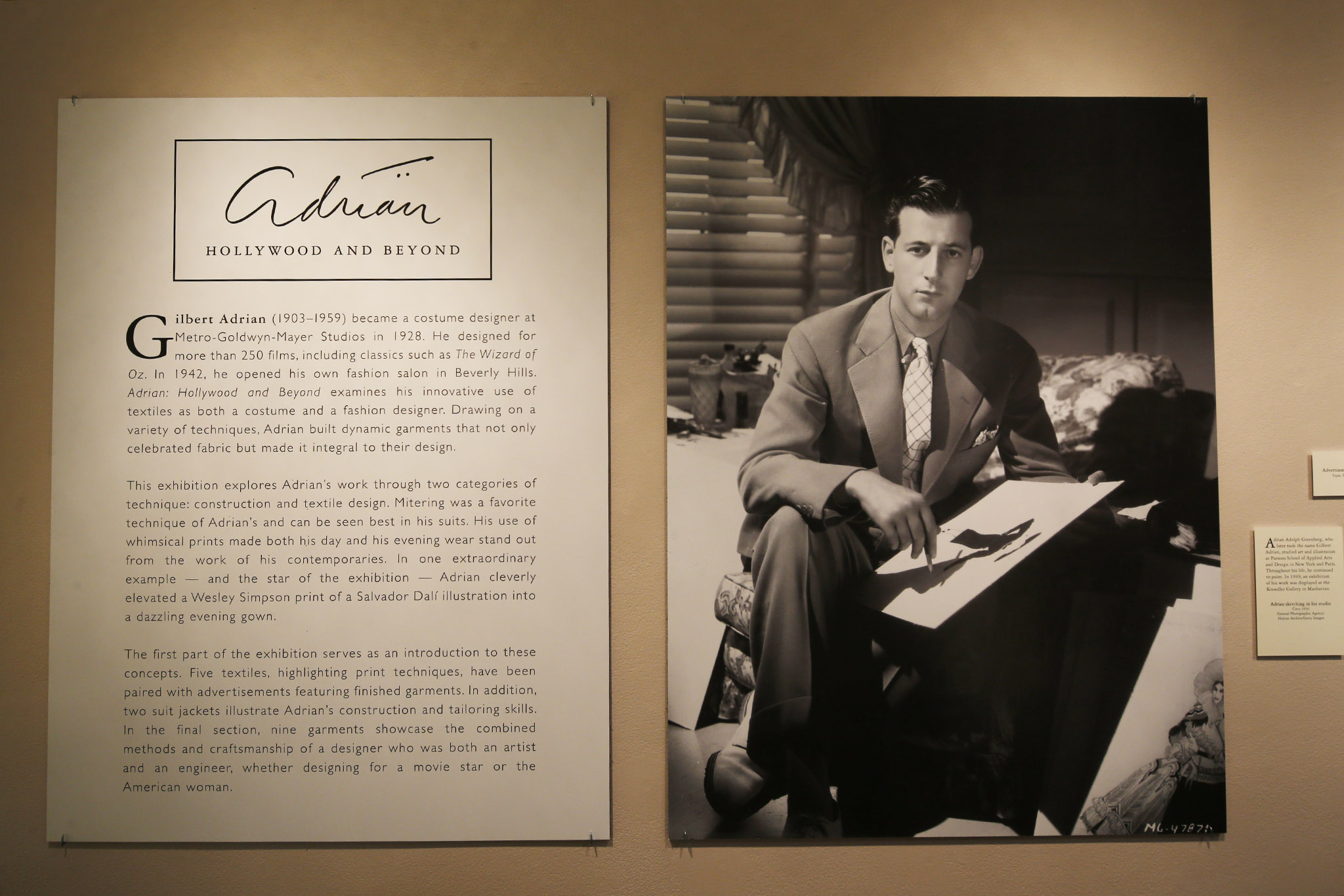 Hollywood Costume Designer Adrian’s Career in Focus at Museum at FIT WWD