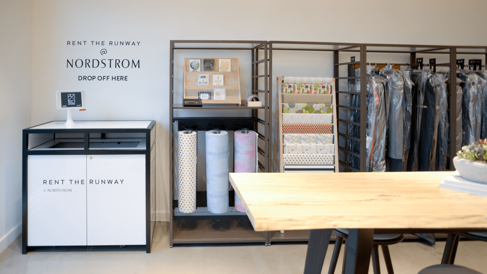 Nordstrom Launches Four Rent the Runway Drop Off Sites